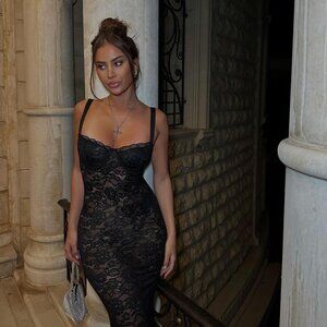 LACE MAXI DRESS (RUNAWAY THE LABEL)